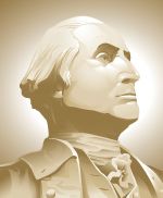 George Washington bust